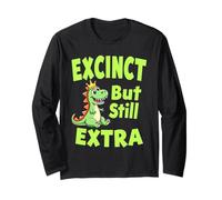 Dinosaure Humour Funny Fossiles Prehistoric Jokes Amateur Manche Longue