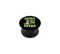 Dinosaure Humour Funny Fossiles Prehistoric Jokes Amateur PopSockets PopGrip Adhésif