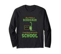 Dinosaure I Am Ready to Crush pour la rentrée Scolaire Manche Longue