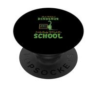 Dinosaure I Am Ready to Crush pour la rentrée Scolaire PopSockets PopGrip Adhésif