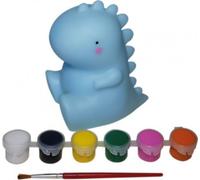 Dinosaure illuminé à peindre + crayons, pinceau, Barney&Buddy