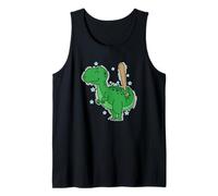 Dinosaure Jouant au Baseball Débardeur