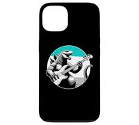 Dinosaure Jouant de la Guitare Basse Cadeau pour Guitare Basse T-Rex Coque pour iPhone 13