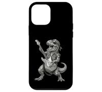 Dinosaure Jouant de la Guitare Rock & Roll Dinosaures Rocker Coque pour iPhone 12 Mini