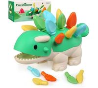 Dinosaure Jouet Montessori 1 an,Jouet Bebe 6 Mois 1 an,Jeux d'eveil bebe Motricité jouet Bébé 6 9 12 18 Mois Enfant 1 2 Ans