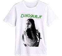 Dinosaure Jr Vert Esprit - T-Shirt Officiel Homme - Blanc, S