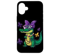 Dinosaure Mardi Gras Coque pour iPhone 16 Plus