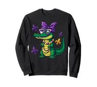 Dinosaure Mardi Gras Sweatshirt
