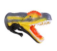 Dinosaure Marionnette A Main Realiste Musee Details Jurassic Play Moule Sous Pression Modèle Decor Jouets Collection,Yellow