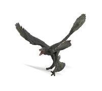 Collecta Figurine dinosaure Microraptor junior 20 cm en caoutchouc vert foncé