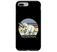 Dinosaure Mignon Triceratops pour Enfants Coque pour iPhone 7 Plus/8 Plus