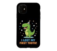 Dinosaure Missing Teeth and I Lost My First Tooth Coque pour iPhone 11