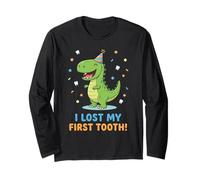 Dinosaure Missing Teeth and I Lost My First Tooth Manche Longue