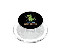 Dinosaure Missing Teeth and I Lost My First Tooth PopSockets PopGrip pour MagSafe