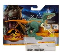 Dinosaure moros intrepidus - pour Jurassic World - Dino féroce 19 cm - Set Animaux préhistorique avec Carte Tigre - nouveauté