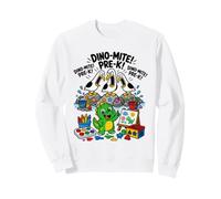 Dinosaure Mouette Dino Mite Pre K pour la rentrée Scolaire Sweatshirt