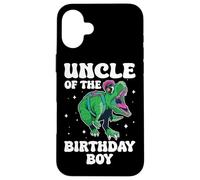 Dinosaure Oncle of The Birthday Boy Coque pour iPhone 16 Plus