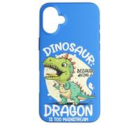 Dinosaure Parce qu'être Un Dragon est trop Grand Dinosaure T Rex Coque pour iPhone 16 Plus