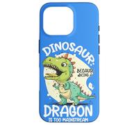 Dinosaure Parce qu'être Un Dragon est trop Grand Dinosaure T Rex Coque pour iPhone 16 Pro