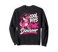 Dinosaure Pink de Sensibilisation au Cancer du Sein chez Les Sweatshirt