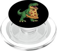 Dinosaure Pizza T-Rex PopSockets PopGrip pour MagSafe