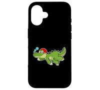 Dinosaure Plongeur Lunettes de Natation Plongée Coque pour iPhone 16