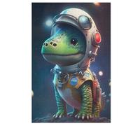 Dinosaure Puzzles en Bois, De Décompression Puzzle, pour Adultes Enfants 1000 Pièces Jouets De Décompression （78×53cm）