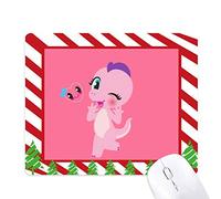 dinosaure royaume t'aime tapis de souris canne de noël du tapis.