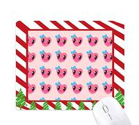 dinosaure royaume t'aime tapis de souris canne de noël du tapis.