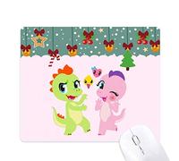 dinosaure royaume t'aime tapis de souris en jeu - office mat noël