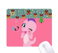 dinosaure royaume t'aime tapis de souris en jeu - office mat noël
