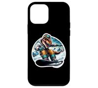Dinosaure Snowboard Dino Rex Snowboard Lover Snowboarder Coque pour iPhone 12 Mini