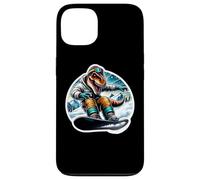 Dinosaure Snowboard Dino Rex Snowboard Lover Snowboarder Coque pour iPhone 13