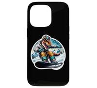 Dinosaure Snowboard Dino Rex Snowboard Lover Snowboarder Coque pour iPhone 13 Pro