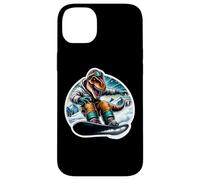 Dinosaure Snowboard Dino Rex Snowboard Lover Snowboarder Coque pour iPhone 14 Plus