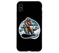 Dinosaure Snowboard Dino Rex Snowboard Lover Snowboarder Coque pour iPhone XS Max