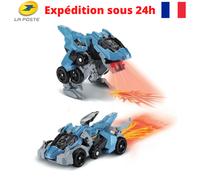 Dinosaure Sonore Lazor le Super Vélociraptor Jouet Transformable en Voiture