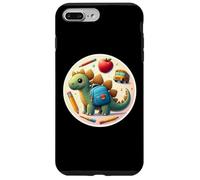 Dinosaure stégosaure pour la rentrée scolaire garçons filles étudiant dinosaure Coque pour iPhone 7 Plus/8 Plus