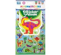 Dinosaure * Sticker Album - Livret + 30 Stickers Animaux - Autocollants