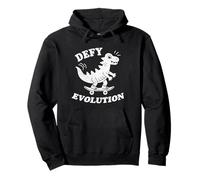 Dinosaure sur skateboard Defy Evolution Sweat à Capuche