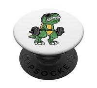 Dinosaure T-Rex à Bras Courts pour haltérophilie PopSockets PopGrip Adhésif