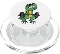 Dinosaure T-Rex à Bras Courts pour haltérophilie PopSockets PopGrip pour MagSafe
