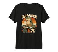 Dinosaure T Rex Dad A Saurus Funny New Dad Gag Joke Est 2026 T-Shirt Haut de Gamme