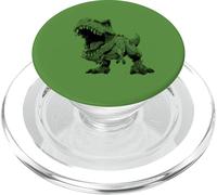 Dinosaure T-Rex Fun Cartoon PopSockets PopGrip pour MagSafe