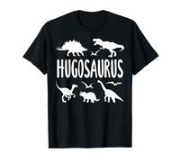 Dinosaure T Rex Hugo Hugosaurus Garçons Nom du dinosaure T-Shirt