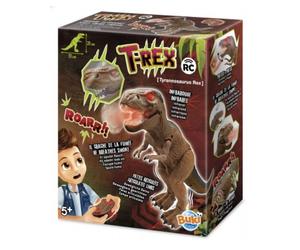 Dinosaure T-Rex Télécommandé RC - Buki : Pattes Articulées et Effet Fumée