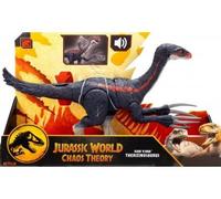 Dinosaure : Therizinosaurus 40 cm articulé et bruits d'attaque - pour Jurassic - Set Dino Chaos Theory et Carte Offerte