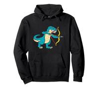 Dinosaure Tir à l'arc Archer T-Rex Arc Et des Flèches Garçon Sweat à Capuche