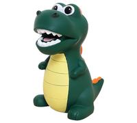 Dinosaure Tirelire Animaux de Dessins Animés Banque de Pièces de Monnaie Tirelire en Plastique Tirelire Adulte Billet et Pièces Tirelire Garçon Enfant Cadeau pour Noël (Vert)