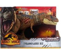 Dinosaure : tyrannosaures Rex 43 cm articulé - pour Jurassic World - Dino Extreme - Set Tyrannosaurus + 1 Carte Offerte